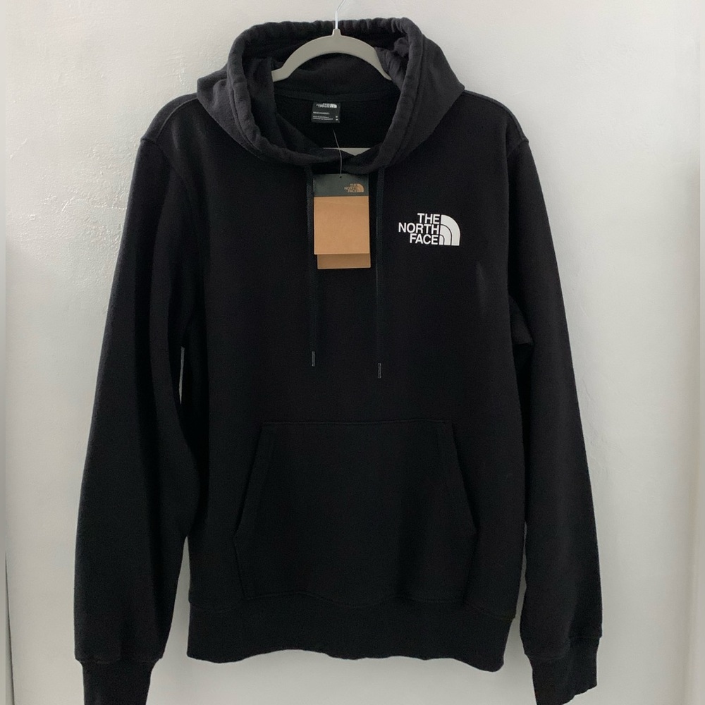 The North Face Box NSE Pullover Hoodie TNF Black/TNF White Sz M. NWT - Picture 8 of 12
